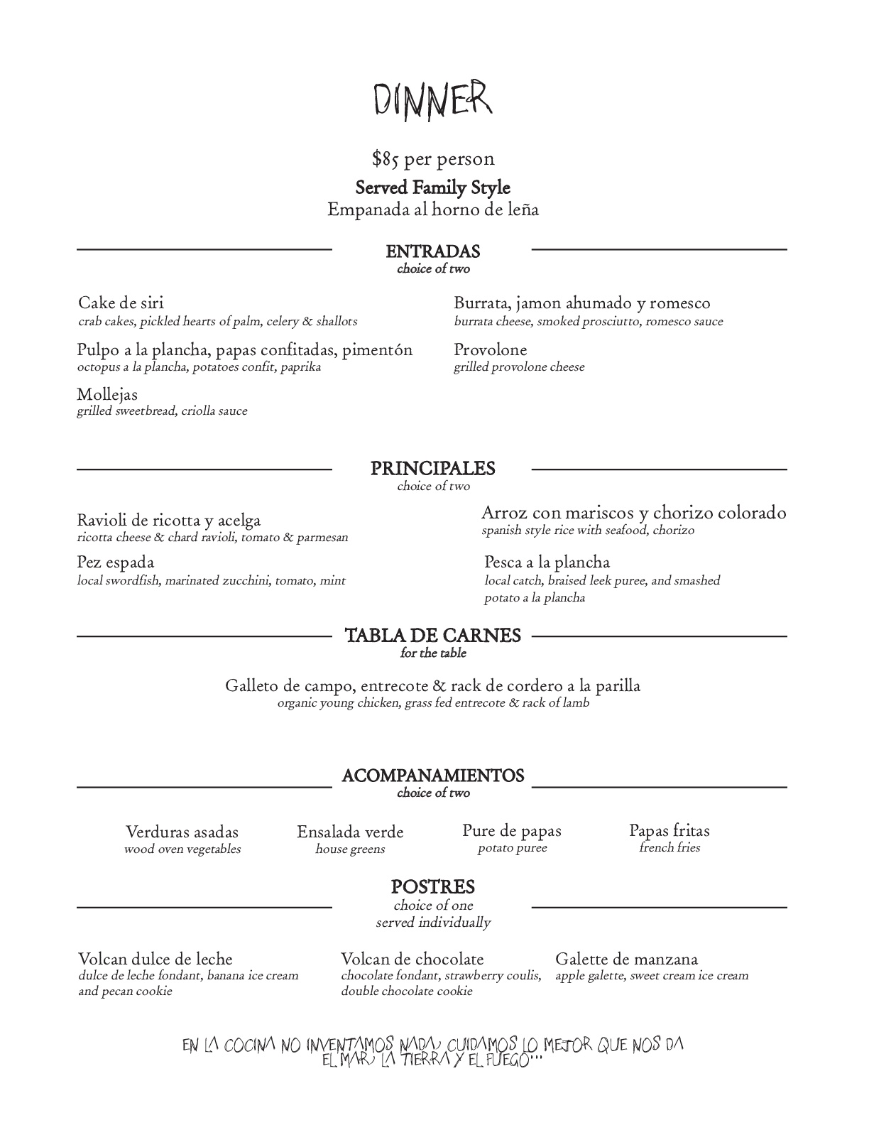 Quinto La Huella Restaurant Restaurant Brickell, Steakhouse