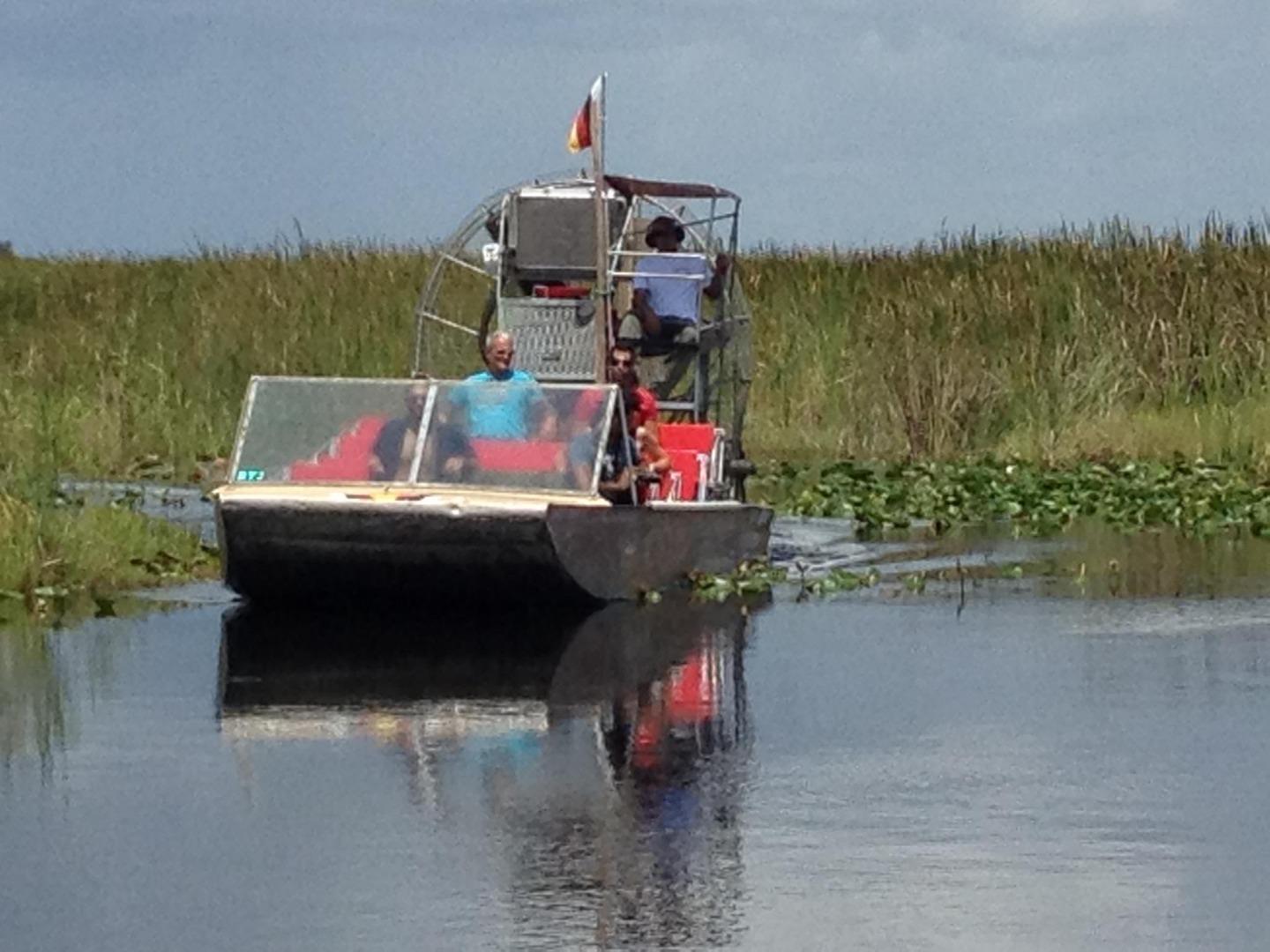 Buffalo Tiger's Airboat Everglades