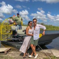 Airboat In Everglades