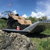 Airboat In Everglades