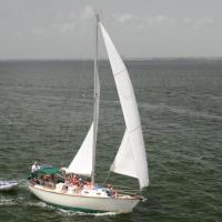 Sailing on Biscayne Bay