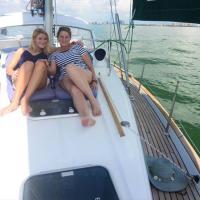 Sailing on Biscayne Bay