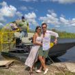 Airboat In Everglades